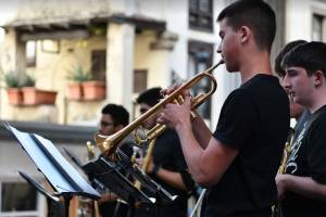 Banda de Jazz de Musika Eskola en el Jazzaldia